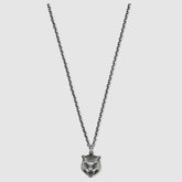 【2024】関税負担なし タイガーヘッドシルバーネックレス